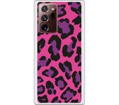 Funda original compatible con Samsung Galaxy Note 20 Ultra - Textura Leopardo Rosa
