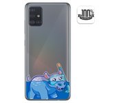 Tumundosmartphone Funda Gel Transparente Samsung Galaxy A51 5G Diseño Hipo