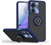 Shockproof Armor Matte Case For Motorola E20 G PLAY Stylus ACE Pure 2021 2022 2023 2024 5G 4G  Magnetic Holder Ring Stand Cover