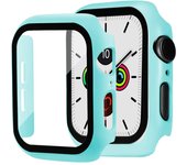 Cover for apple watch case 44mm 40mm 38mm 42mm iwatch case screen protector bumper Tempered Glass apple watch series 6 se 5 4 3