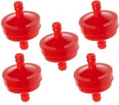 Filtro de combustible para cortacésped, paquete de 5, compatible con Briggs & Stratton 298090, 394358