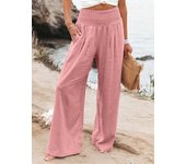 New Spring Women's Casual Pants, Casual Style, Comfortable Mid Waist Long Pants for Women