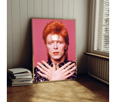 Rock Singer David B-Bowie Anime Posters Sticky Whitepaper Sticker DIY Room Bar Cafe Kawaii Room Decor