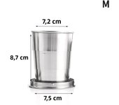 Stainless Steel Folding Cup With Keychain Portable Retractable Telescopic Cups
