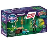 Playmobil starter pack knight fairy con mapache
