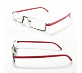 Metal Anti-Blue Light Reading Glasses Men Half Frame Prescription Eyeglasses Male Reading Glasses