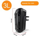 1-5L Universal Scooter Front Bag Electric Scooter Storage Bag Waterproof EVA Hard Shell Bag for Xiaomi Mijia M365 Accessories