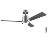 CECOTEC 05837 Ventilador de 30 W y 122 cm con lámpara LED y 6 velocidades diferentes EnergySilence Aero 4850 Style Steel