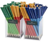 Faber Castell Lápiz Grafito Grip 2001 Surtidos -2 Expositores de 72u C/u-