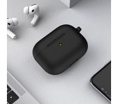 Case For AirPods 4th Generation Case airpods4 2024 Silicone Protective Cover for AirPods 4 3 Airpods Pro 2 Black Earphone Cases