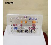 Acrylic Pandora Box Charm Beads Bracelet Ring Holder Jewellery Organizer JewelryTray Diy Finding Display Stand Storage Case Rack