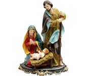Religious Figure Ornament Religious Tabletop Display Blessed Catholic Sculpture for Home Living Room Bedroom Desk Tabletop