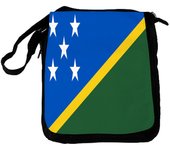 MERCHANDMANIA BANDOLERA REPORTERO MEDIANA BOLSO bandera islas salomon pais gobierno oceania bolsa mochila hombro