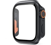 Glass+Case for Apple Watch 45mm 44mm 41mm 40mm 42mm 38mm Screen Protector Cover Change Ultra Bumper iWatch Series 8 7 SE 6 5 3