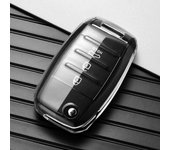 New TPU Car Flip Key Case Cover Shell For KIA Rio 3 K2 Ceed Cerato K3 K5 Sorento Sportage Soul K4 Picanto Optima Forte Stinger