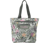 Totto España Bolso Escolar Tropical Cebras - Cutara | Compartimento para PC o Tablet
