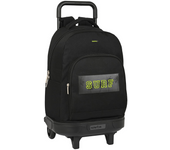 Mochila Gde. C/Ruedas Compact Ext.Simple Safta "Surf" 33X45X22Cm (642230918)
