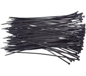 JARDIN202 - Bolsa de 100 UDS BRIDAS NYLoN 4,8X250MM Color negro