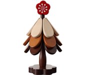 Árbol de Navidad para posavasos, posavasos en forma de árbol, posavasos plegables para tazas y tazones.