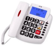 Teléfono SPC Comfort Volume 2 Retroiluminada Blanco con Manos Libres