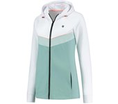 Chaqueta de tenis y pádel mujer HYPERCOURT HOODED STRETCH K-Swiss
