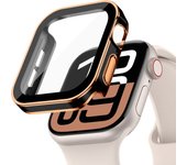 glass+Case for Apple Watch 10 46mm 42mm Accessories Waterproof Straight Edge Screen Protector Cover iWatch series 10 46 mm 42 mm