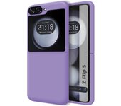 Funda Silicona Líquida Ultra Suave para Samsung Galaxy Z Flip 5 5G color Morada