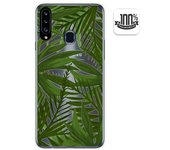 Tumundosmartphone Funda Gel Transparente para Samsung Galaxy A20s diseño Jungla Dibujos
