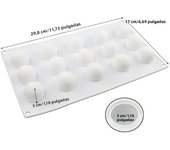 15 Holes Sphere Silicone Mold 3D Spherical Mousse Cake Mold Dessert Decoration Mold Kitchen Cake Decoration Tools Cake Tools