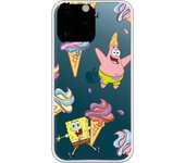 Funda original compatible con iPhone 13 Pro Max - Bob Esponja y Patricio Helados