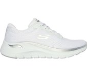 Zapatillas Skechers Arch Fit 2.0-Glow The Distanc para mujer en color blanco
