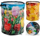 Cubo basura plegable 45x55 cm deco