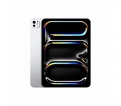 Apple ipad pro 11 pulgadas 8gb 256gb wifi + cellular silver ips -  chip m4 -  12 + 12 mpx