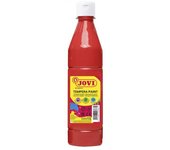 Jovi tempera paint tempera liquida - base agua - lista para usar - alto poder cubriente - secado rapido - excelente fluidez - adherencia en multiples superficies - color rojo