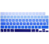 Cubreteclado MacBook – Diseño Azul Degradado