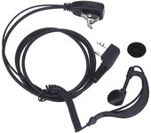 Professional Tube Earpiece Headset for BAOFENG UV5R KENWOOD Multifunctional Microphone for Hiking Police Teamwork