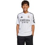 Camiseta Niños  Adidas R. Madrid 1ª 24/25 Blanca