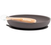 Nattou Vajilla Silicona 2 Piezas Para Bebe