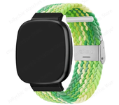 Braided Solo Loop Strap for Fitbit Versa 3 4 Band Adjustable Nylon Sport Watchband Bracelet for Fitbit Sense 2 Bands Watchband