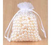 50pcs 24 Colors Jewelry Packaging Bag 5*7 7*9 9*12 10*15cm Organza Bags Gift Storage Wedding Drawstring Pouches Wholesales