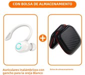 Wireless Bluetooth Earphones HIFI Bass With HD MIC Ear-Hook Earbuds Noise Cancelling Life Waterproof Game Sports Music Headsets