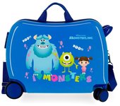 Disney Maleta Correpasillos ABS Rígida Family Pixar Azul