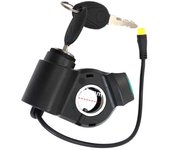 Electric Scooter Thumb Throttle Voltmeter Digital Voltage Display Switch Power with Key Lock Bike Finger Thumb Throttle dropship