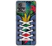 Funda Silicona Antigolpes para Motorola Edge 30 Fusion 5G diseño Zapatillas 12 Dibujos