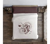 BL BELUM  Funda nórdica Harry Potter, Funda nórdica con botones 100% algodón modelo Gryffindor Stars - Funda Nórdica Extrasuave - Funda Nórdica 100% Made in Spain
