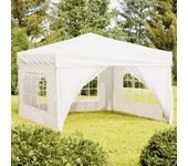 vidaXL Carpa de Fiesta Plegable con Paredes Laterales Pabellón Patio Color Antracita,  Taupé,  Azul y mas