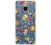 Funda original compatible con Samsung Galaxy S9 - Patron Calido Lola y Piolin