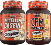 Pack Lacasitos - Proteína de suero sin lactosa en polvo 1 kg+ Lacasitos - Aislado de proteína de suero 1 kg