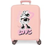 Disney Maleta De Cabina ABS Rígida Good Things Rosa