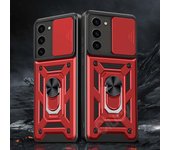 Shockproof Armor Case For Samsung Galaxy S23 S24 Ultra S22 S21 Plus S23FE Note20 Ultra  Car Magnetic Holder Ring Protect Cover